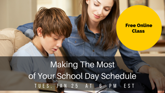 Making The Most of Your School Day Schedule